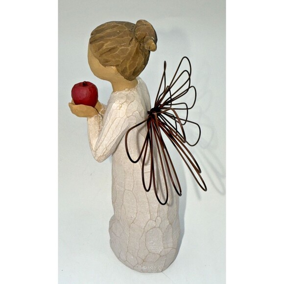 Willow Tree "You’re the Best" Angel  Figurine Holding Apple W/Box 5.5” NEW - Picture 8 of 13